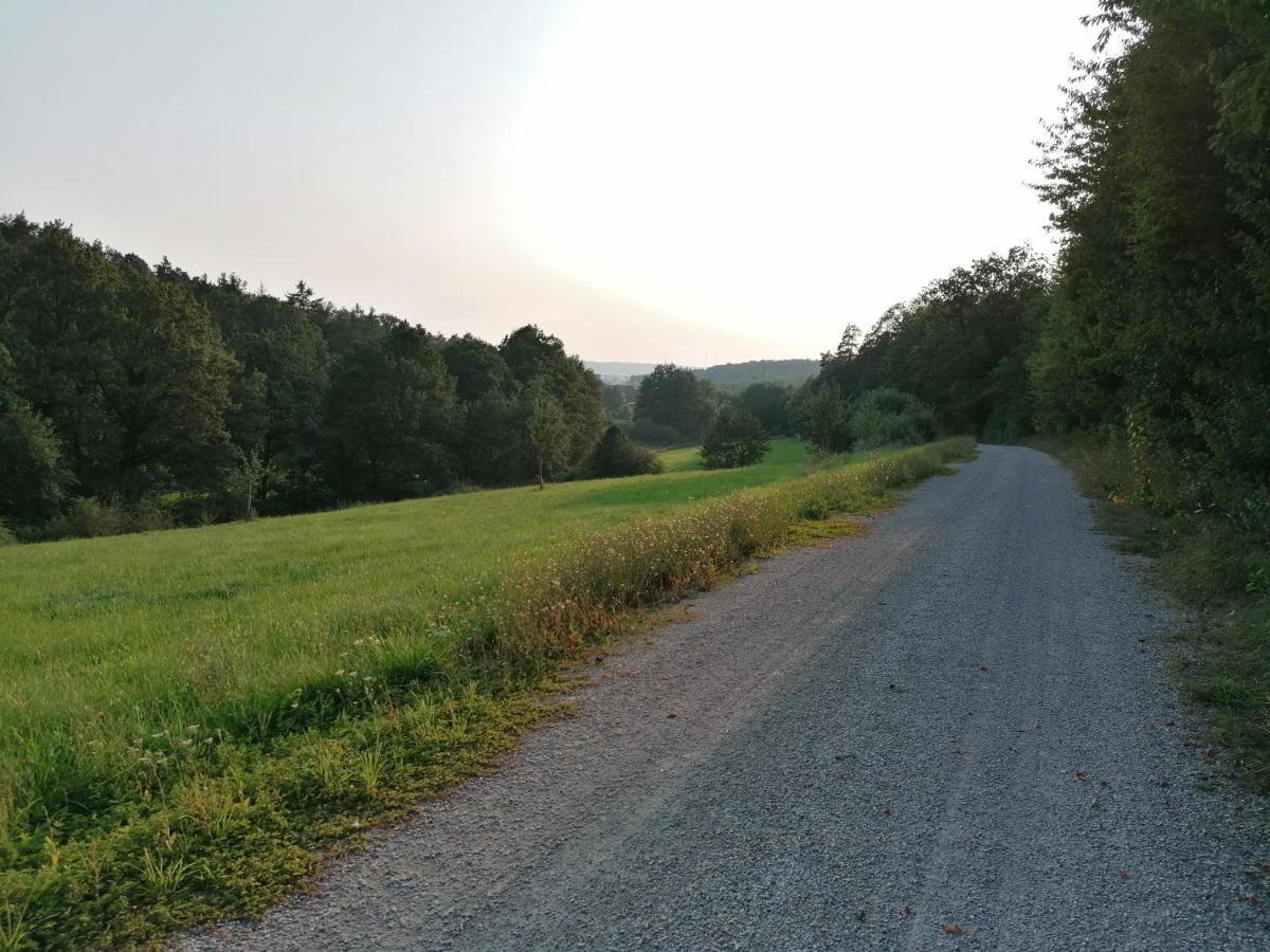 Fewo Haus Hutzelbuck In Idyllisch-Gruner Lage Nahe An Ansbach Ngoại thất bức ảnh